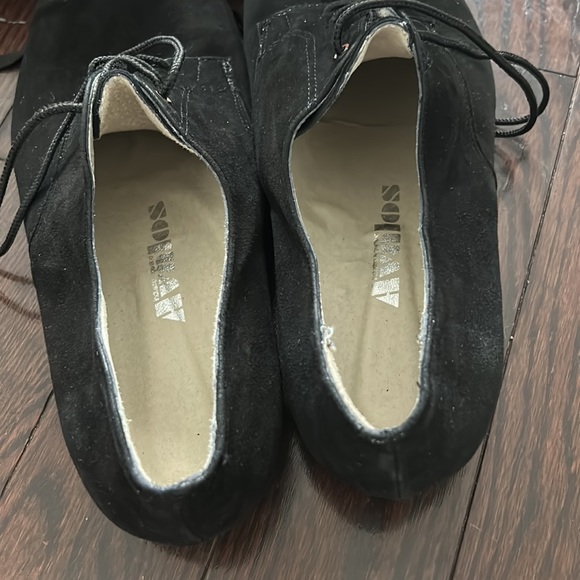 Black Men’s Argentinian Tango shoes made of suade - Picture 4 of 8